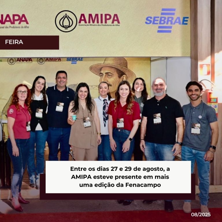 AMIPA marca presença na Fenacampo 2025 com espaço de integração e fortalecimento do setor de HF
