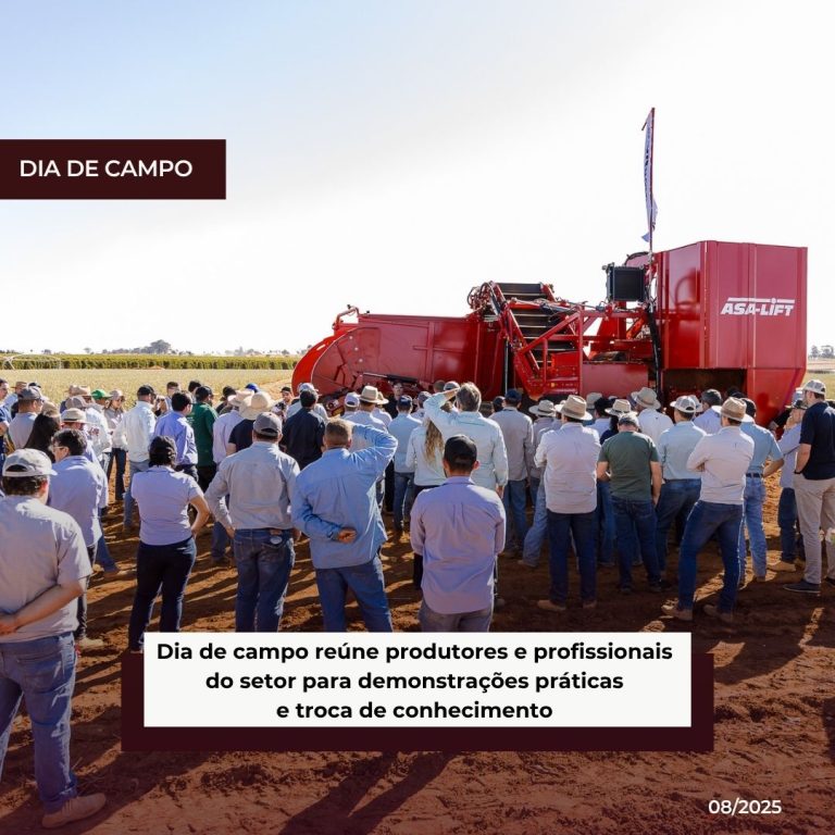 Dia de Campo Hortmaq destaca avanços em mecanização com apoio da AMIPA